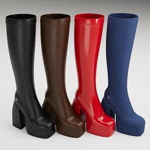 3D Collection set Naked Wolfe Boots