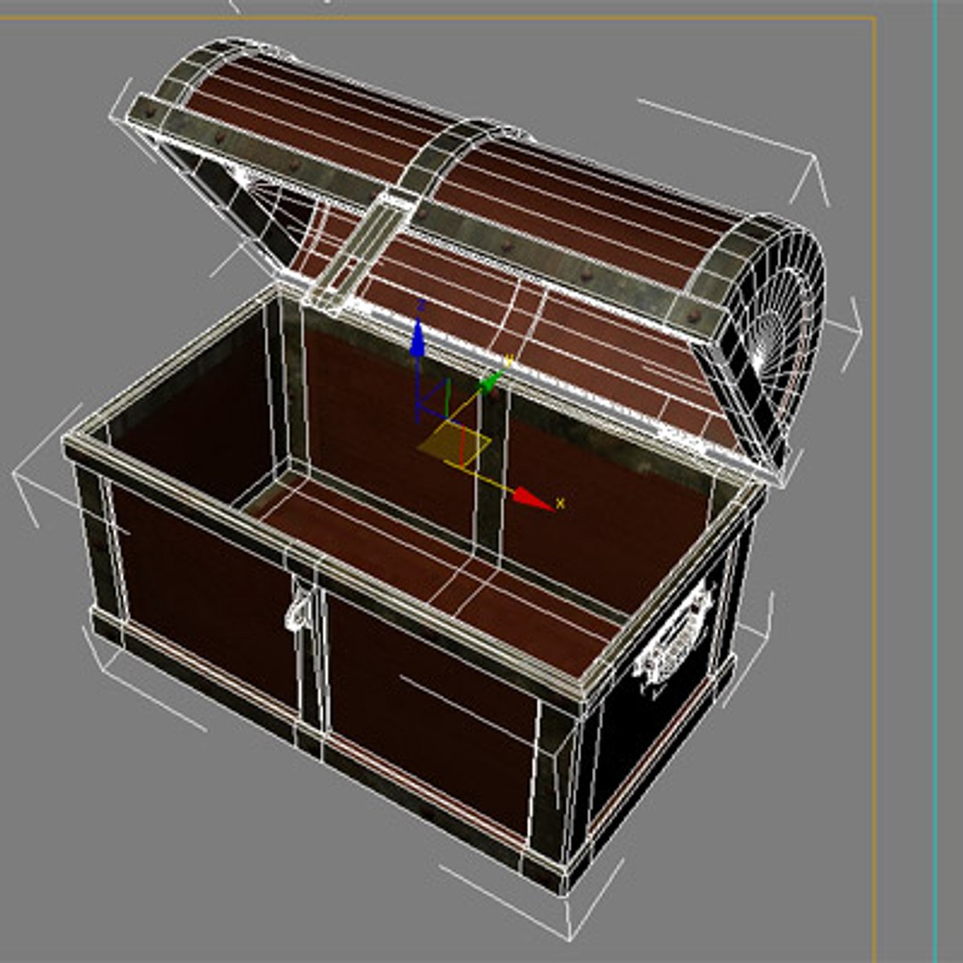 3d Model Treasure Chest
