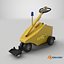 Airport Trolley Powered Tug Handle-iT 3D model