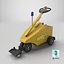 Airport Trolley Powered Tug Handle-iT 3D model