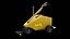 Airport Trolley Powered Tug Handle-iT 3D model