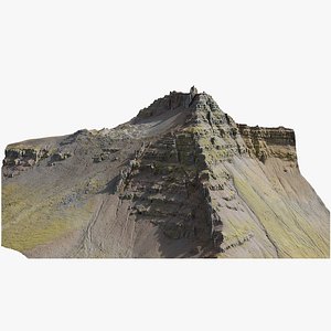 Faroe Mountain Cliffs - 3D PBR Model(1) 3D model