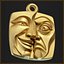 Tragedy Mask Pendant