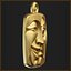 Tragedy Mask Pendant