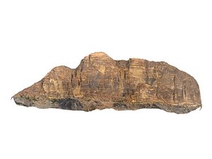 wadi rum mountains mars 3D