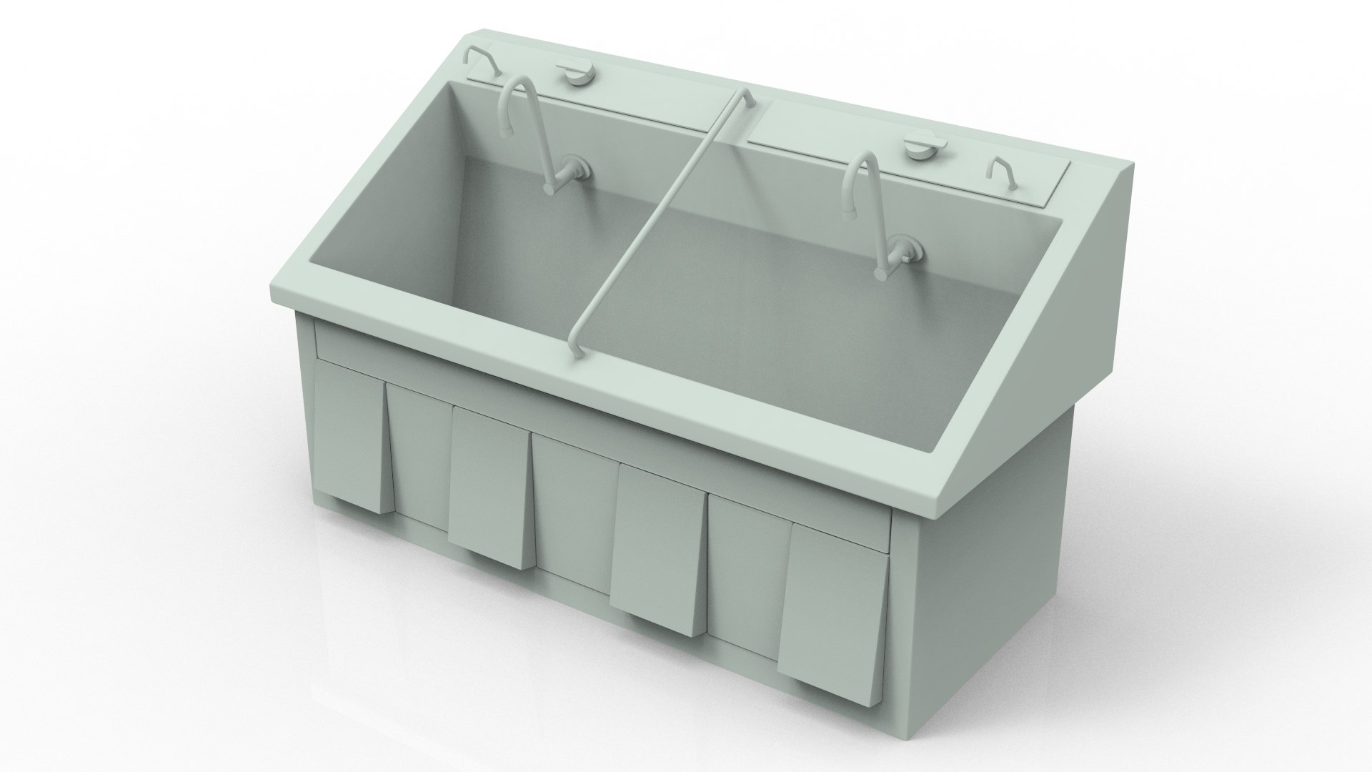 3D Surgical Scrub Sink Model - TurboSquid 2175196