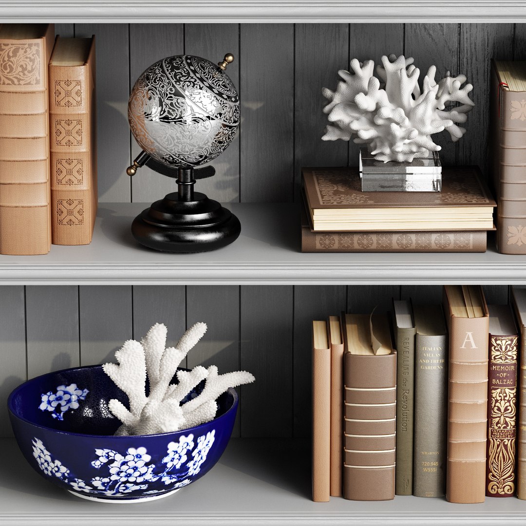 Decor Set 5 3D Model - TurboSquid 1157604