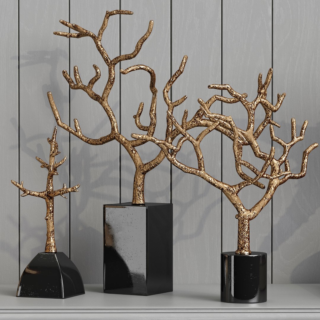 Decor Set 5 3D Model - TurboSquid 1157604