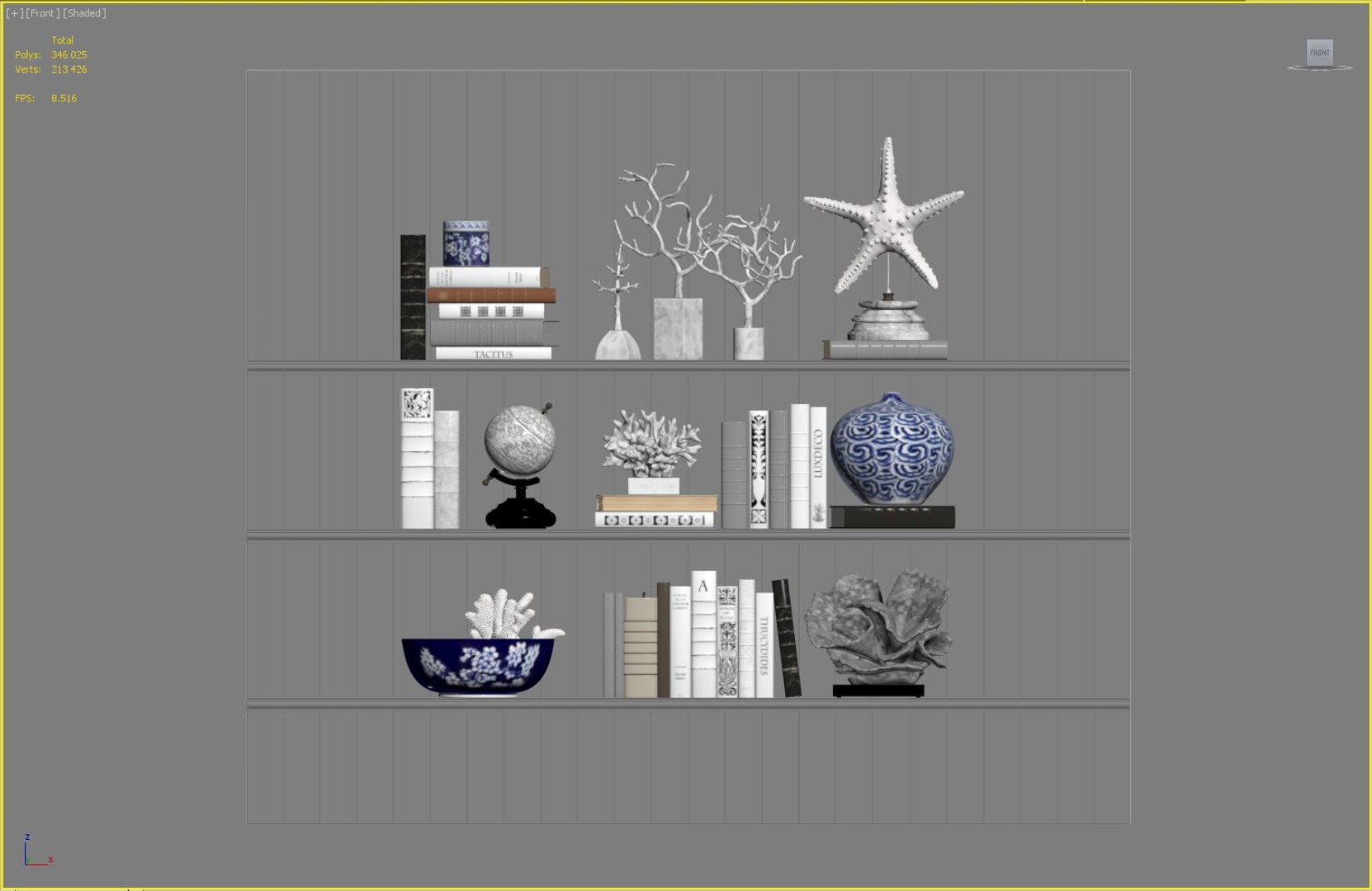 Decor Set 5 3D Model - TurboSquid 1157604