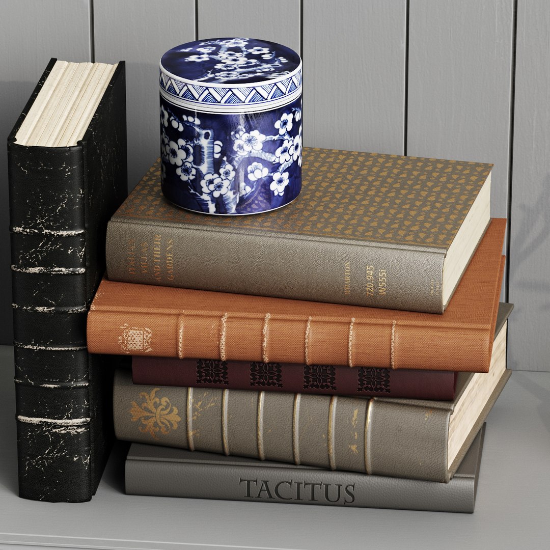 Decor Set 5 3D Model - TurboSquid 1157604