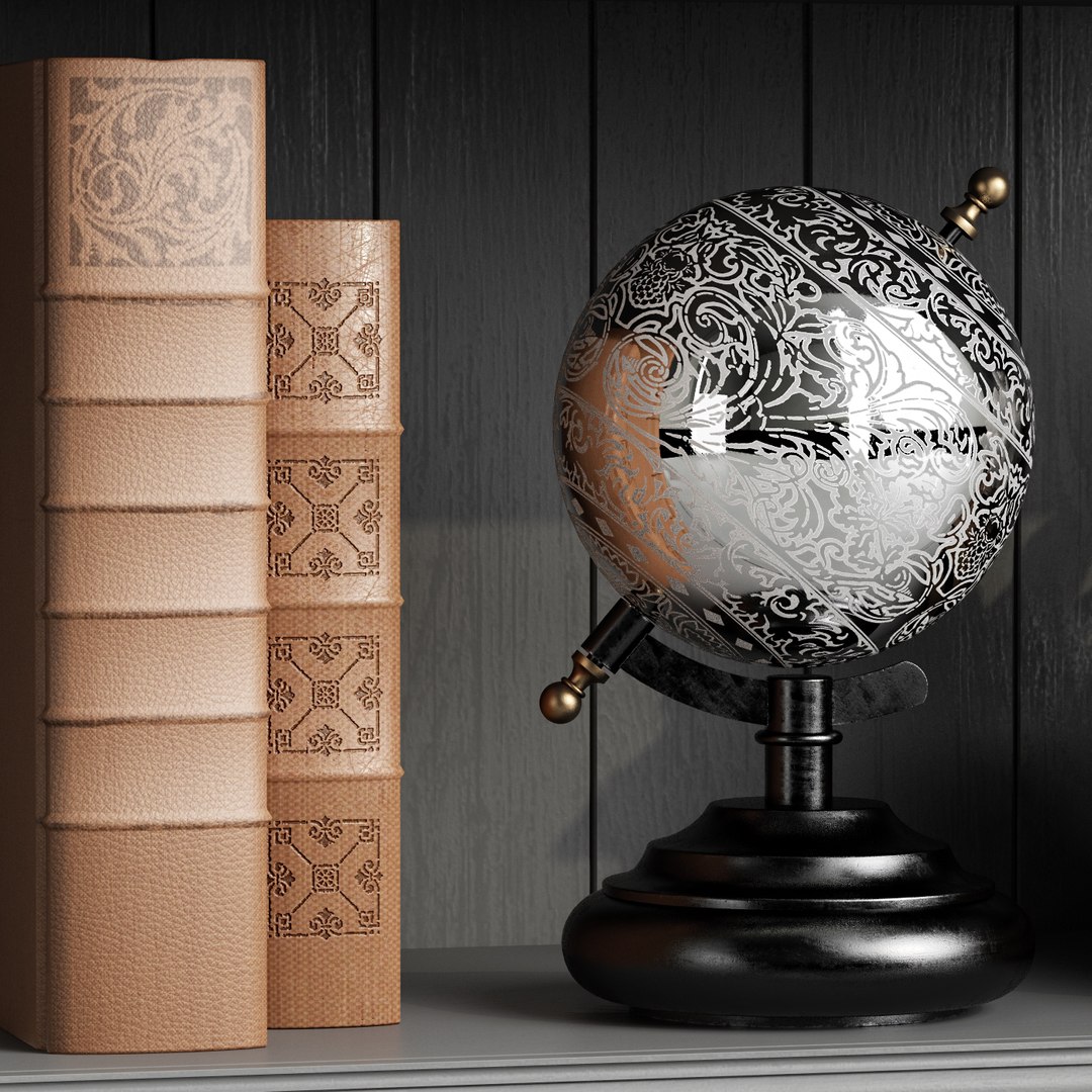 Decor Set 5 3D Model - TurboSquid 1157604