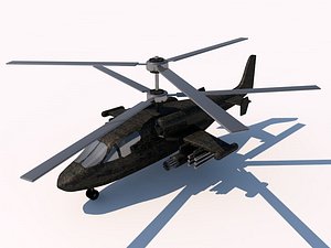 kamov ka-52 3d 3ds