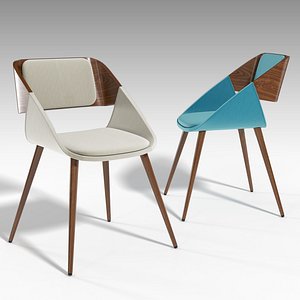 mirabell accent chair santorini 3D model
