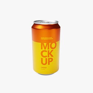 Soda Can 355ml - Orange