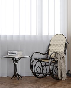 Armchair 3D model model