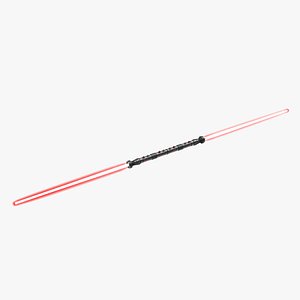 Star Wars Darth Maul Double Lightsaber 2 3D Model