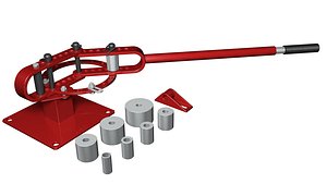 Hydraulic pipe bender 3D
