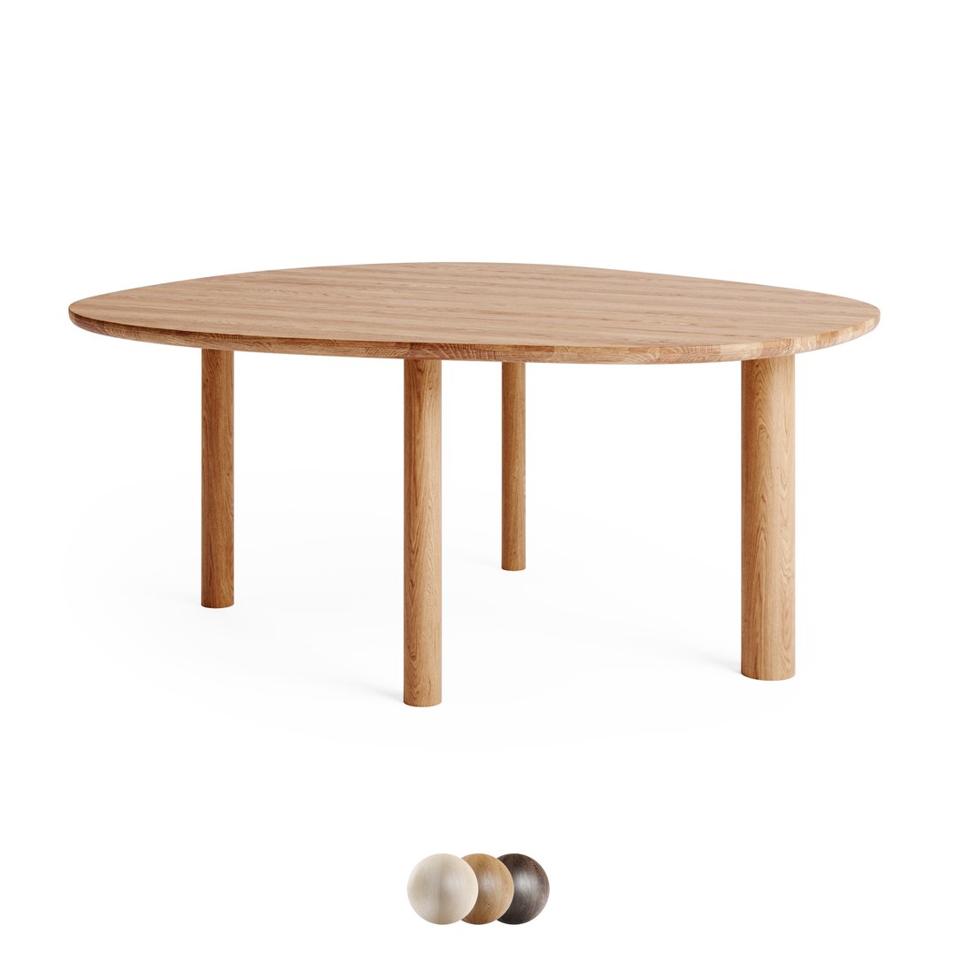 Bolia Dining Table Latch 3D Model TurboSquid 2131397