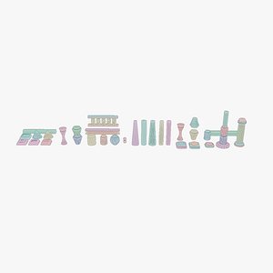 Architectural Modular Column Kit Set Ancient style