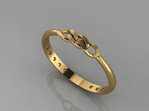 gold ring model