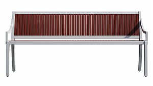 Cordia Bench by FormsSurfaces 3D model