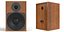 Audio speakers in a wooden case 3D