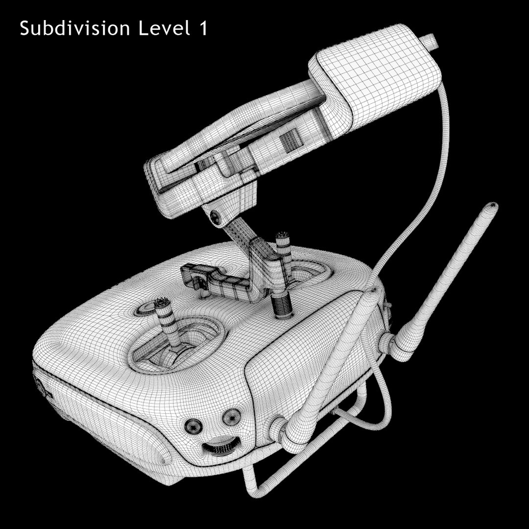 Dji Phantom 3 Remote Control 3d Model