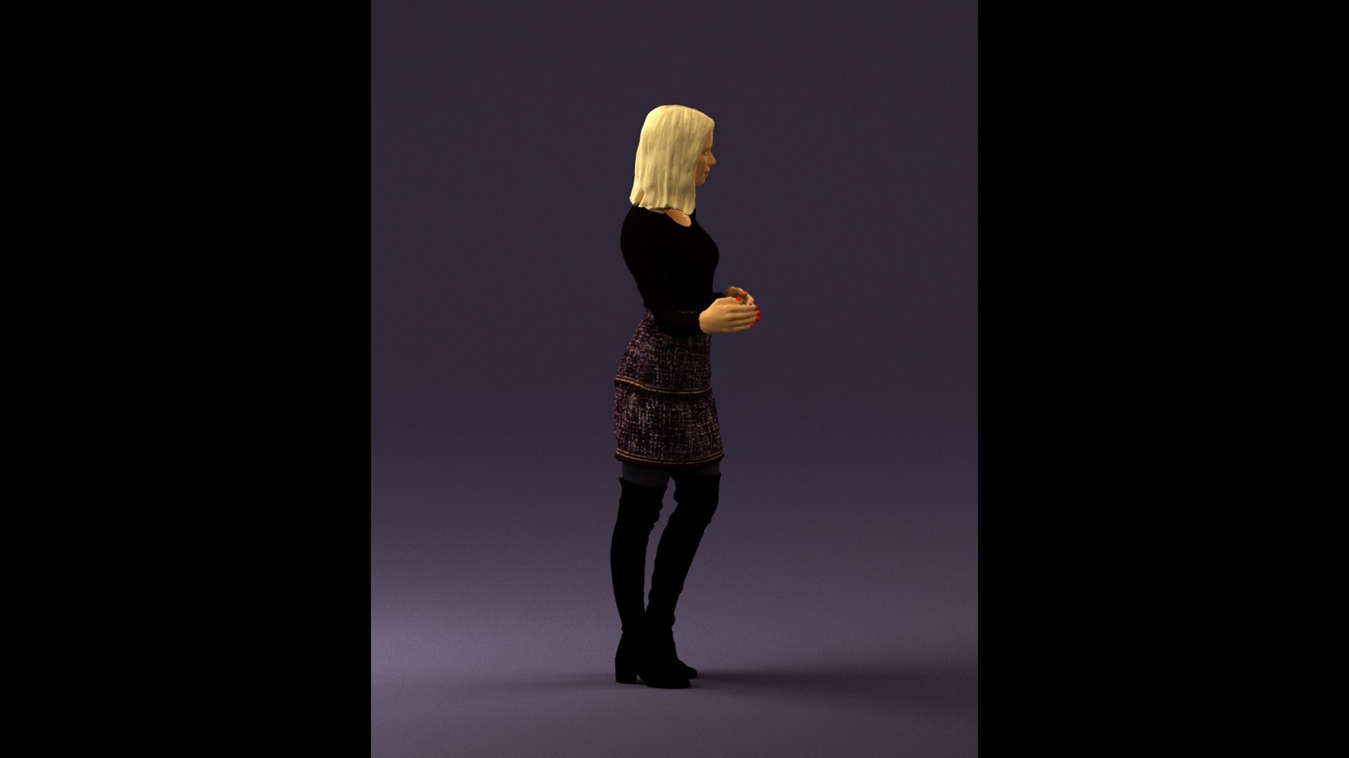 Scanned Realistic Human 3D Model - TurboSquid 1648270