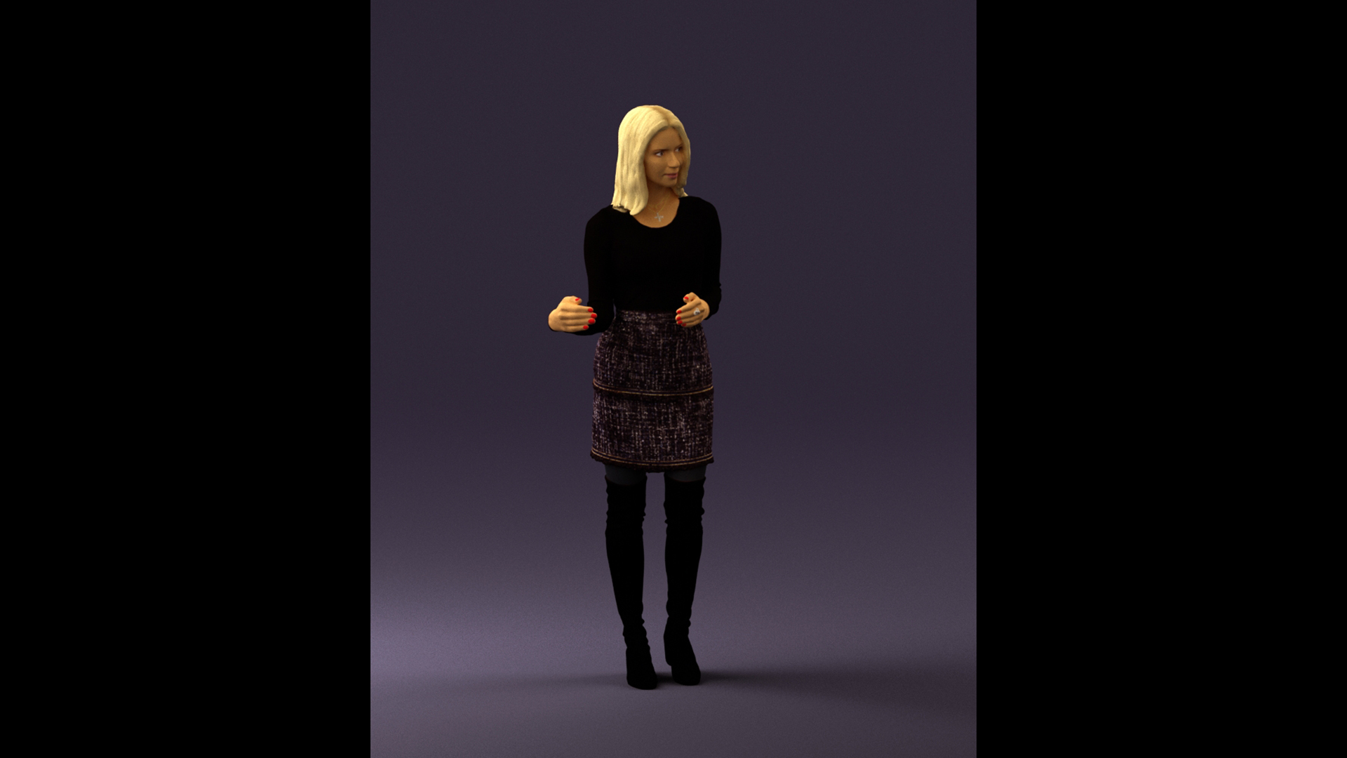 Scanned Realistic Human 3D Model - TurboSquid 1648270