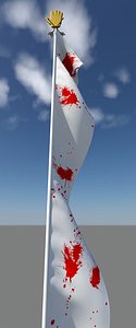 3D Muharram Alam(Flag)