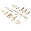 Musical Notes Gold