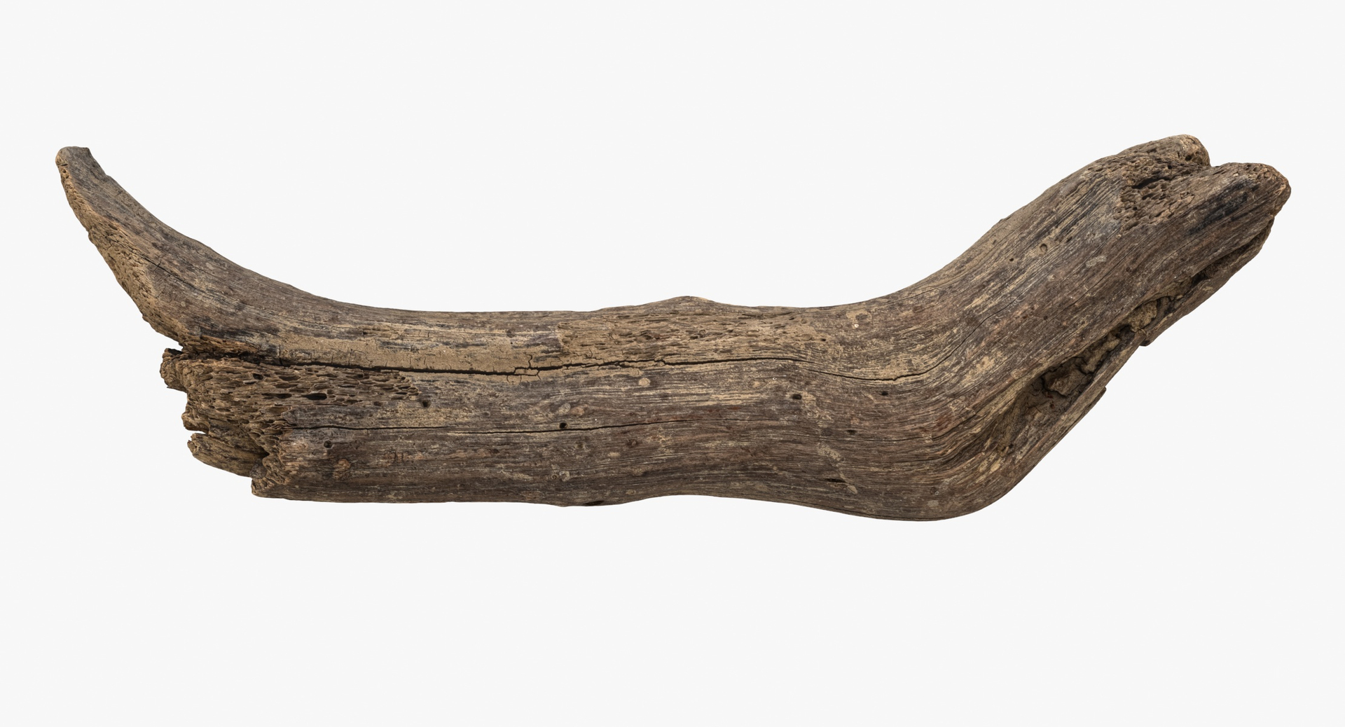 3D Broken Driftwood Piece 01 Model - TurboSquid 2153547