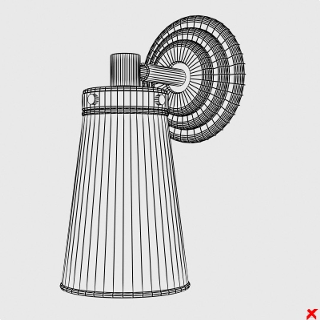 Wall Lamp Dxf