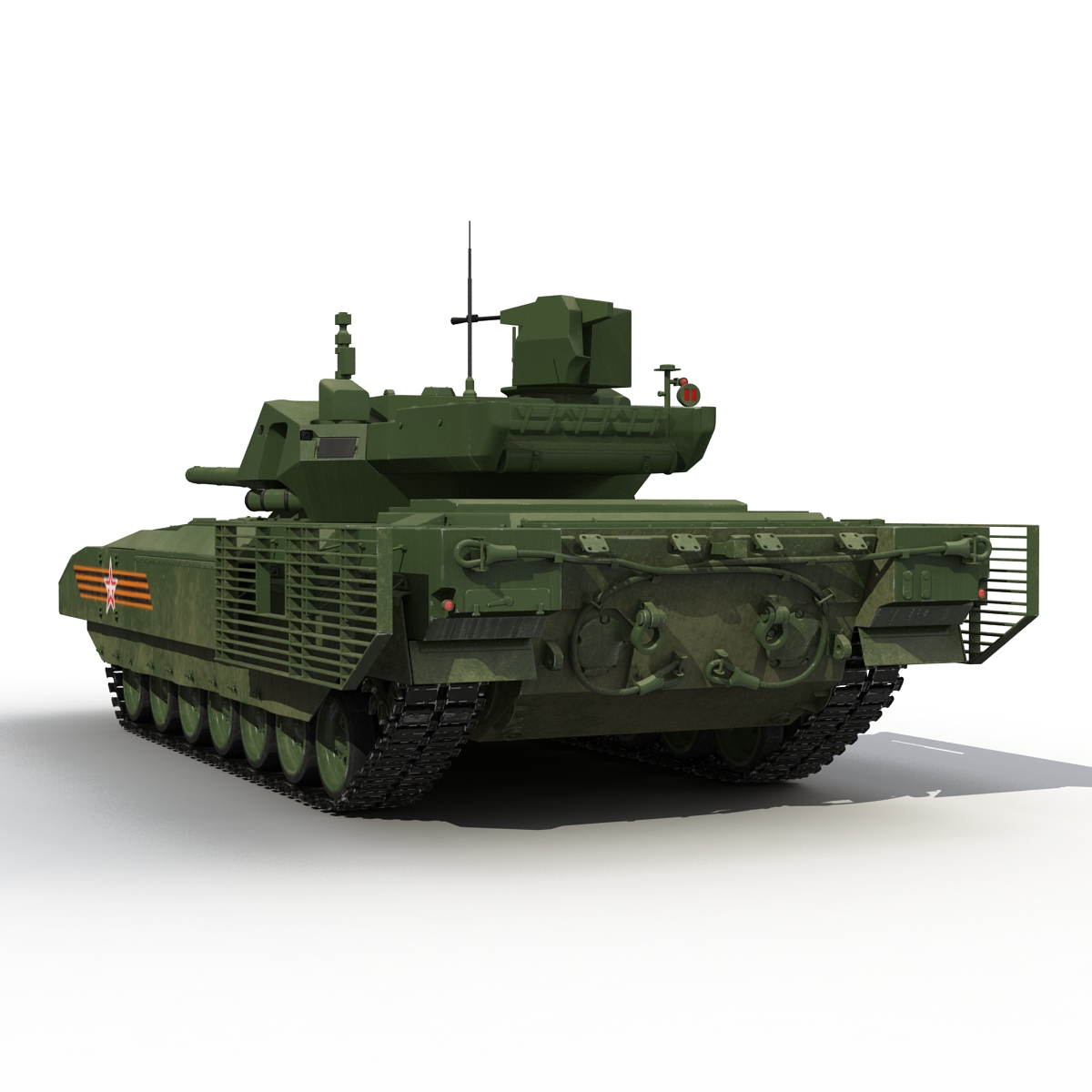 3d russian main battle tank model