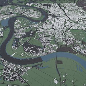 3D Germany - cities and mass building model
