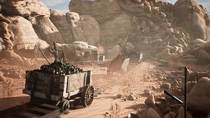 3D model Mining Props  42 Assets
