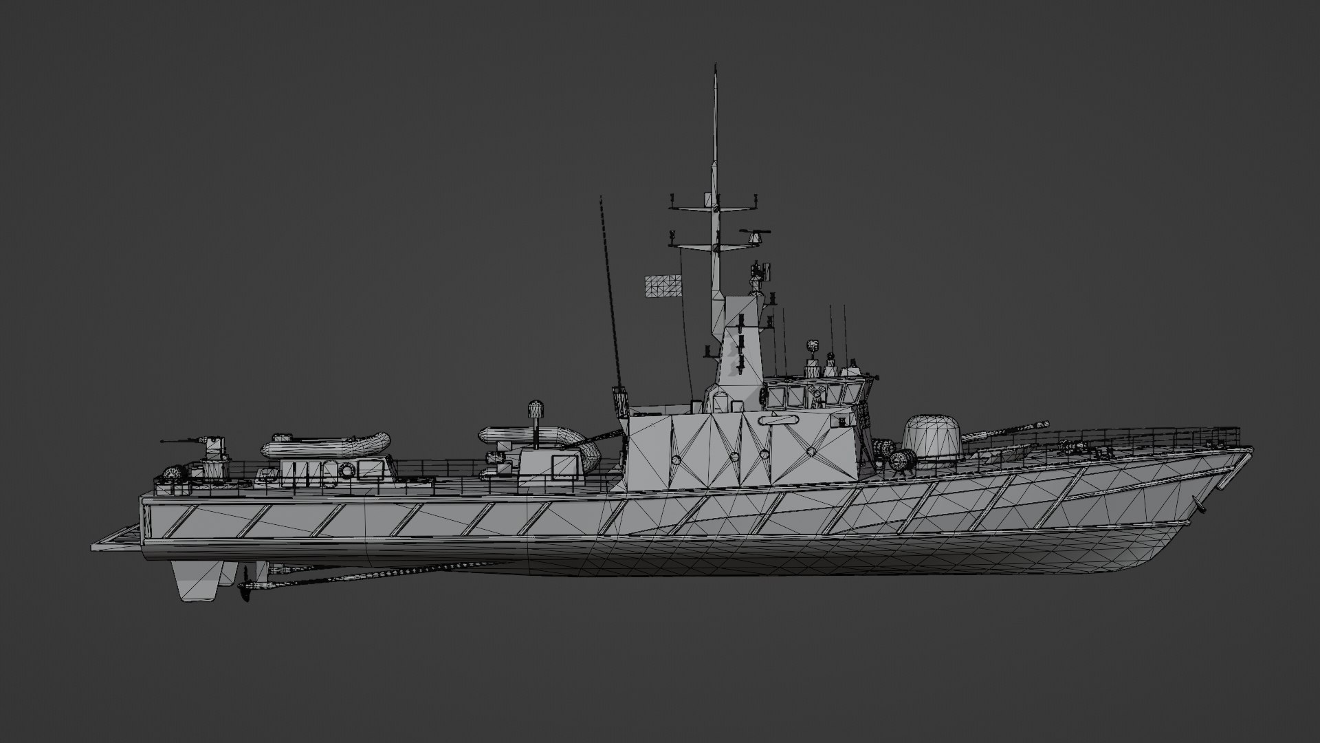 Sentinel-class Maritime Security And Response Vessels 3D Model ...