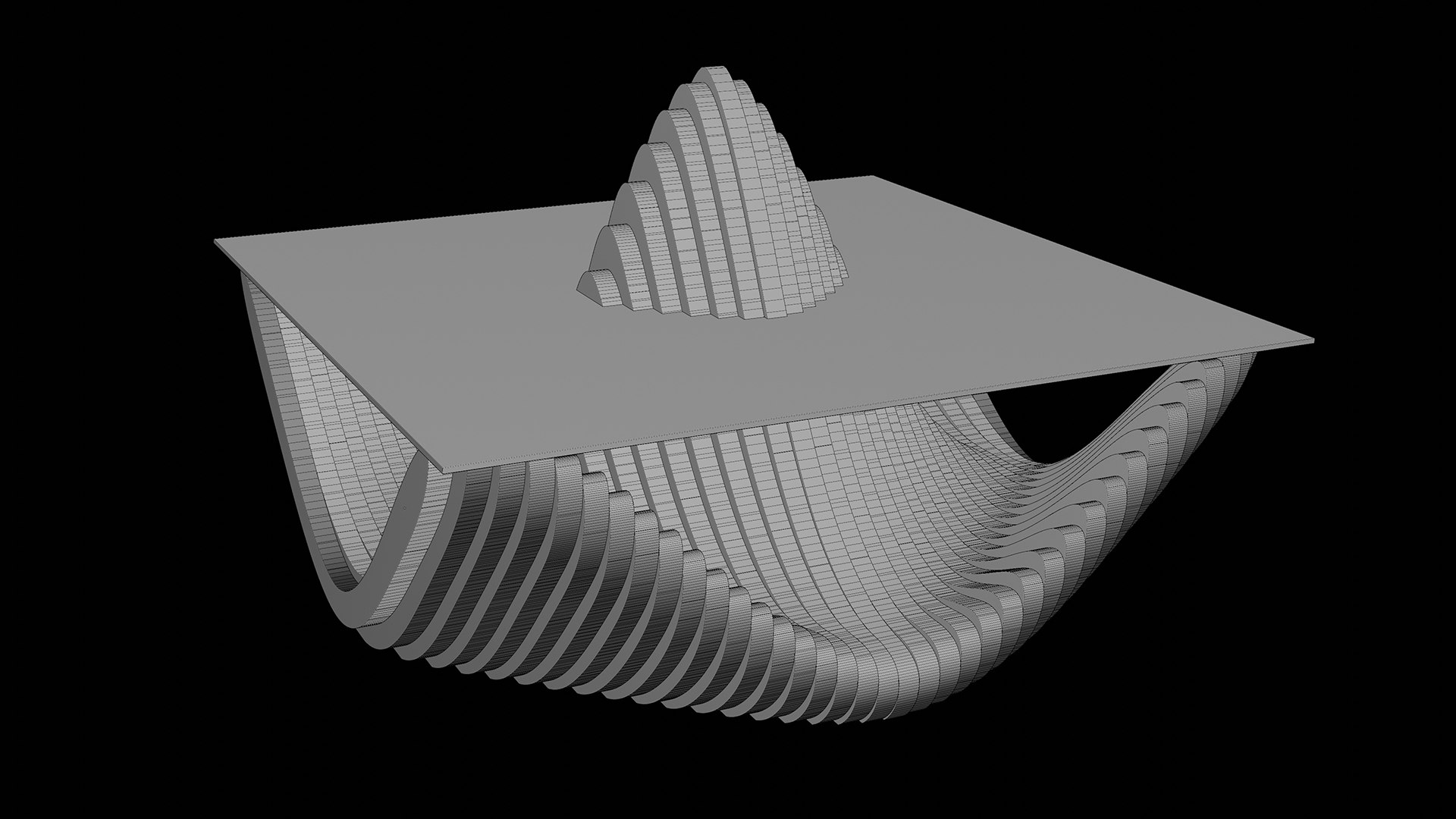 3D Model Parametric Coffee Table - TurboSquid 2223369