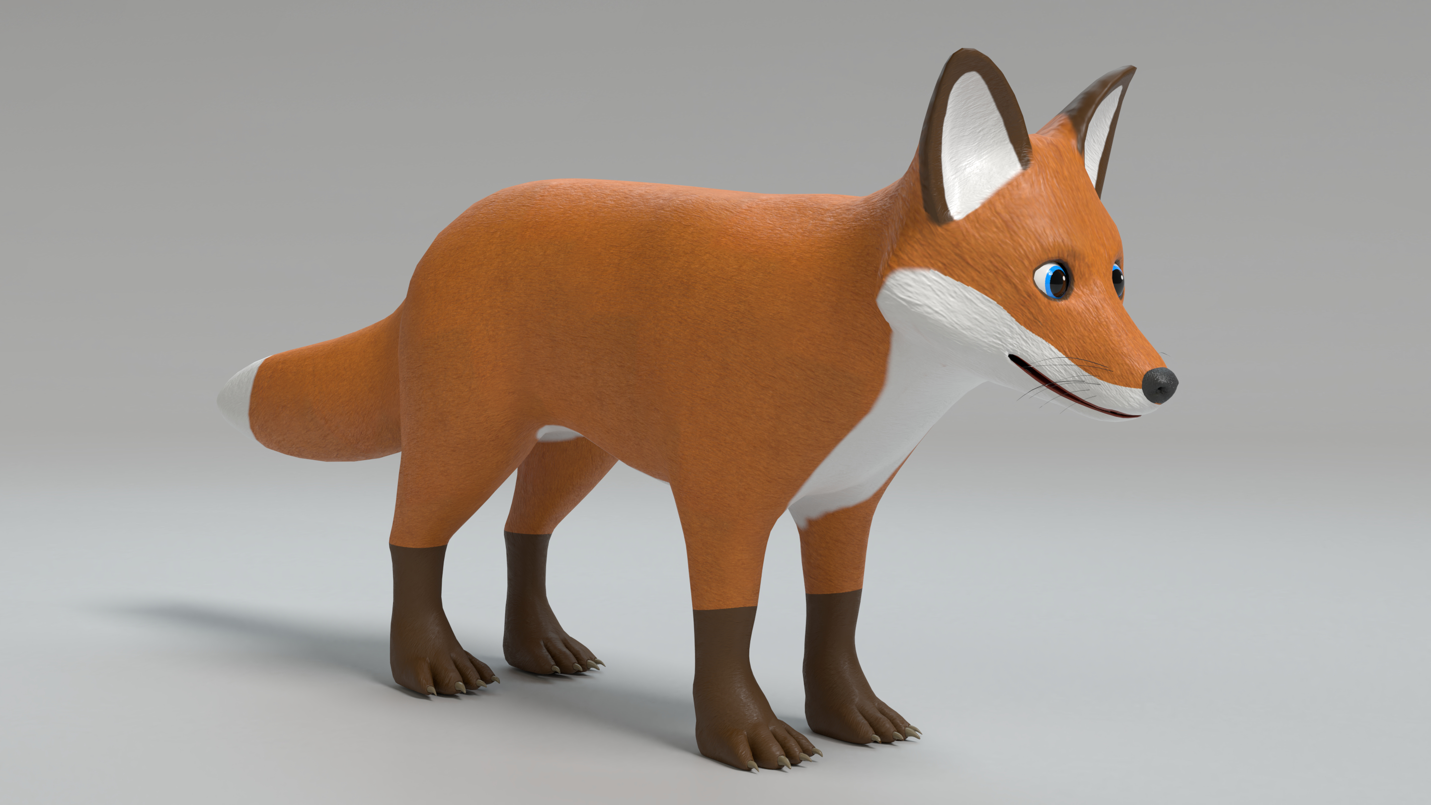 3D cartoon toon animal model TurboSquid 1675385