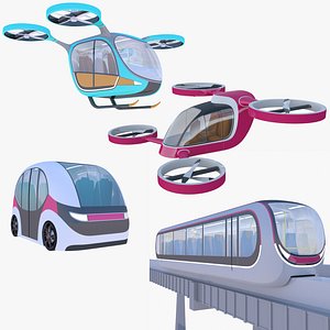 3D Future vehicles collection 2023 II