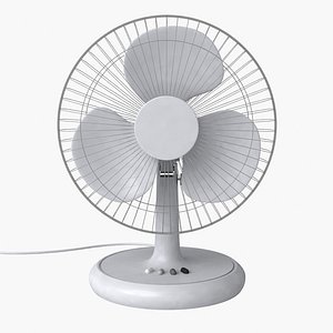 3d standing fan model