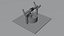 Poço medieval modelo 3D