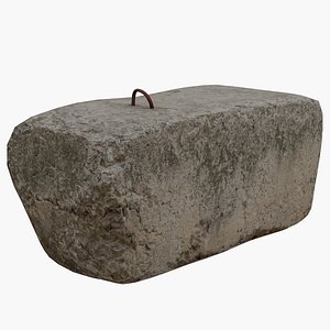 3D concrete slab