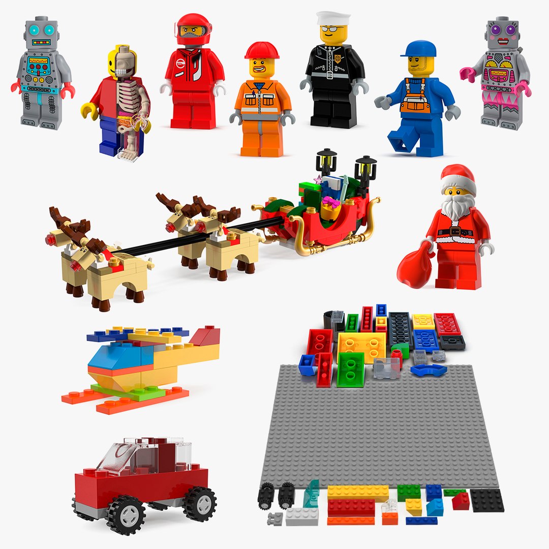 Lego Collection 6 3D model preview
