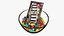 M and Ms Candies in Bowl with Package