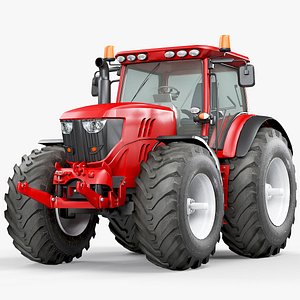 utility tractor 3D model