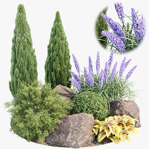 3D model Plants for outdoor collection vol 177