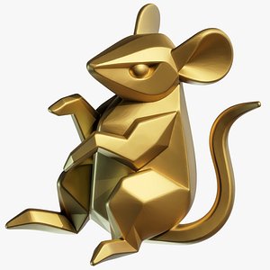 3D model Printable Mouse Jewelry Design