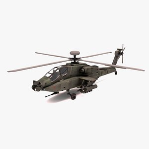 Apache Helicopter 3D model