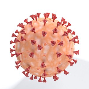 3D coronavirus virus